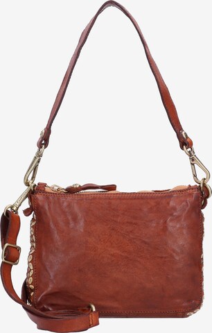 Campomaggi Shoulder Bag 'Orchidea' in Brown: front