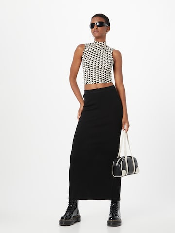 WEEKDAY Skirt 'Task' in Black