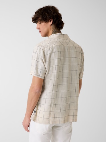 GUESS Regular fit Button Up Shirt in Beige