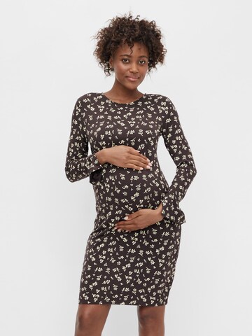 MAMALICIOUS Dress 'Bluebell' in Brown: front