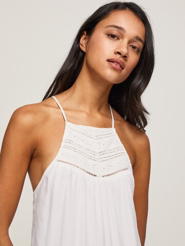 Pepe Jeans Kleid ' PIPRA ' in Weiß