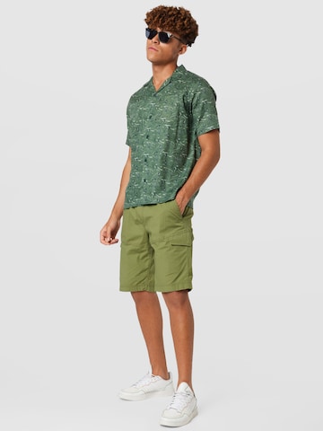 CRAGHOPPERS - Ajuste regular Camisa funcional en verde