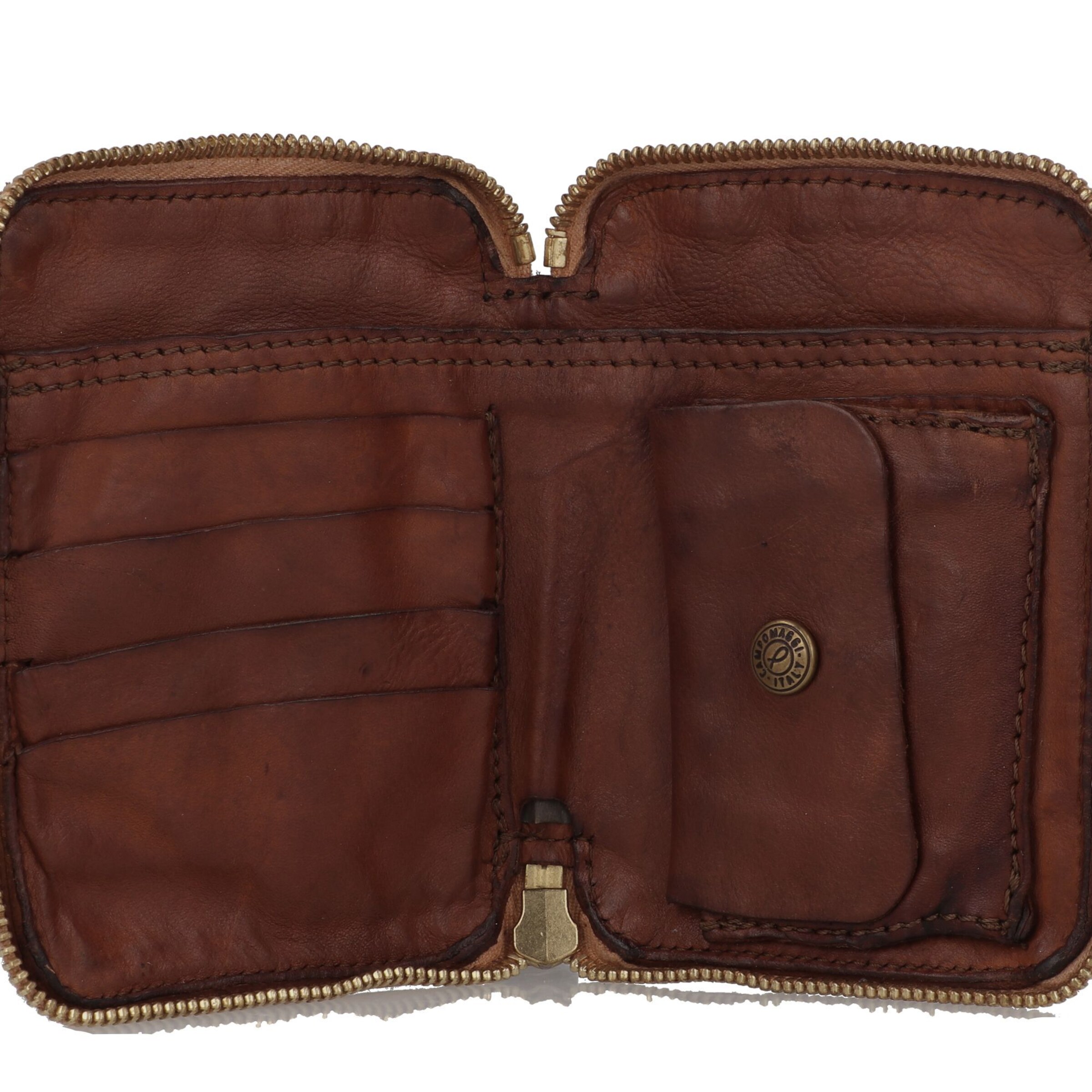 Porte-monnaies 'Tosca' Campomaggi en marron