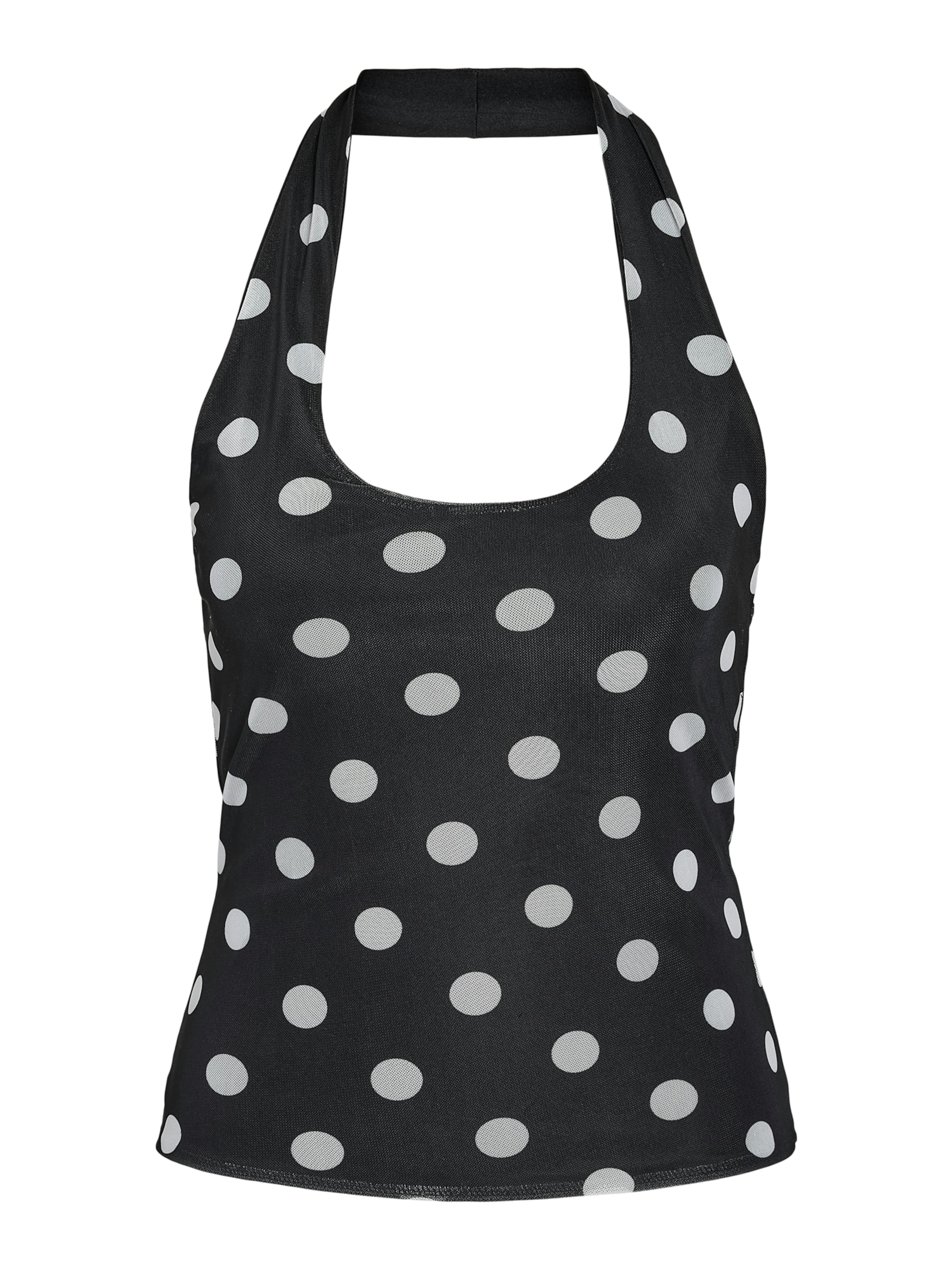 Noisy may - Top 'NMDOTTIE' en negro: frente