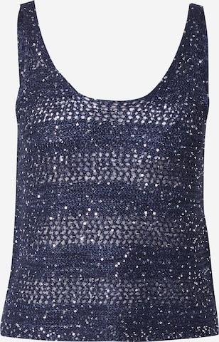 mėlyna VERO MODA Megzta palaidinė be rankovių 'VMLeilani': priekis