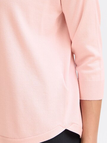 Fransa Shirt ' FRZUBASIC 114 Pullover' in Pink