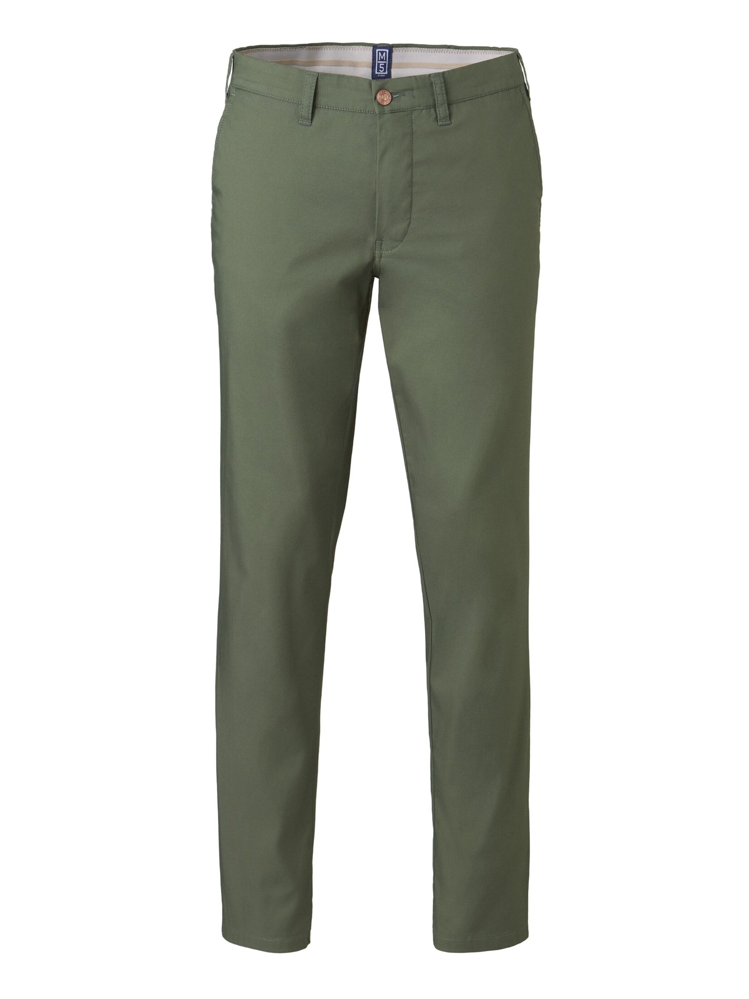Pantalon chino 'M5 Chino 1-6010' MEYER en vert : devant
