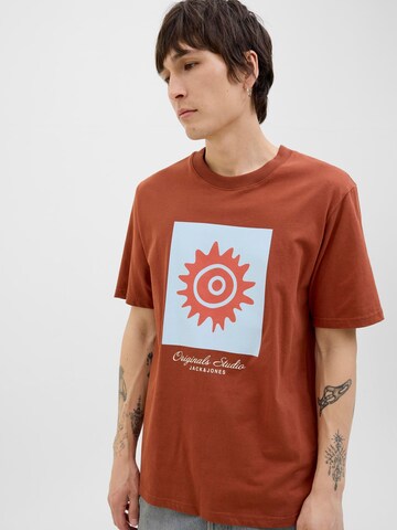 JACK & JONES Shirt in Bruin