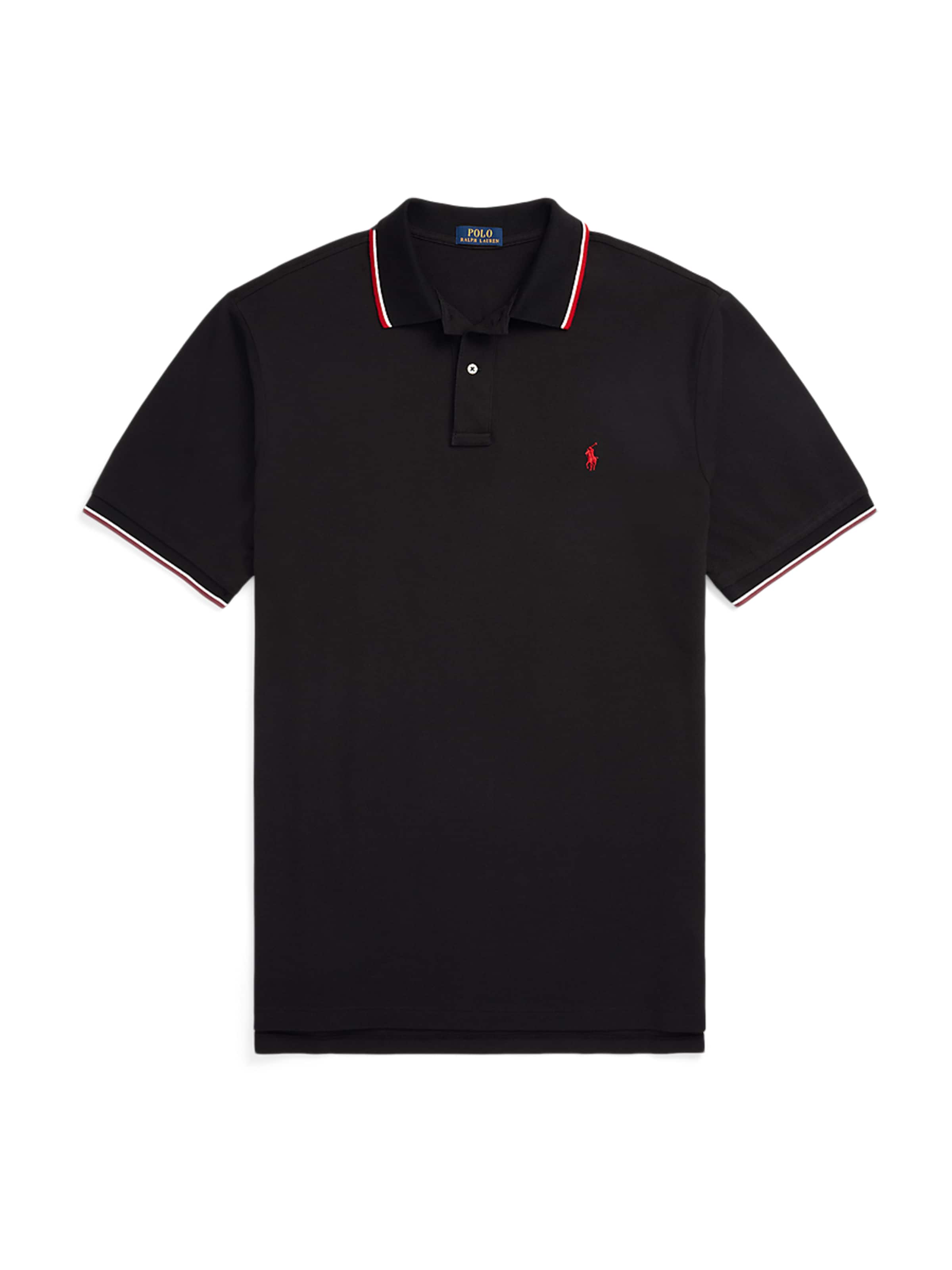 Polo Ralph Lauren Big & Tall Μπλουζάκι 'SSKCCMSLMM1' σε μαύρο: μπροστά