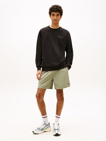 Tommy Jeans Sweatshirt in Schwarz