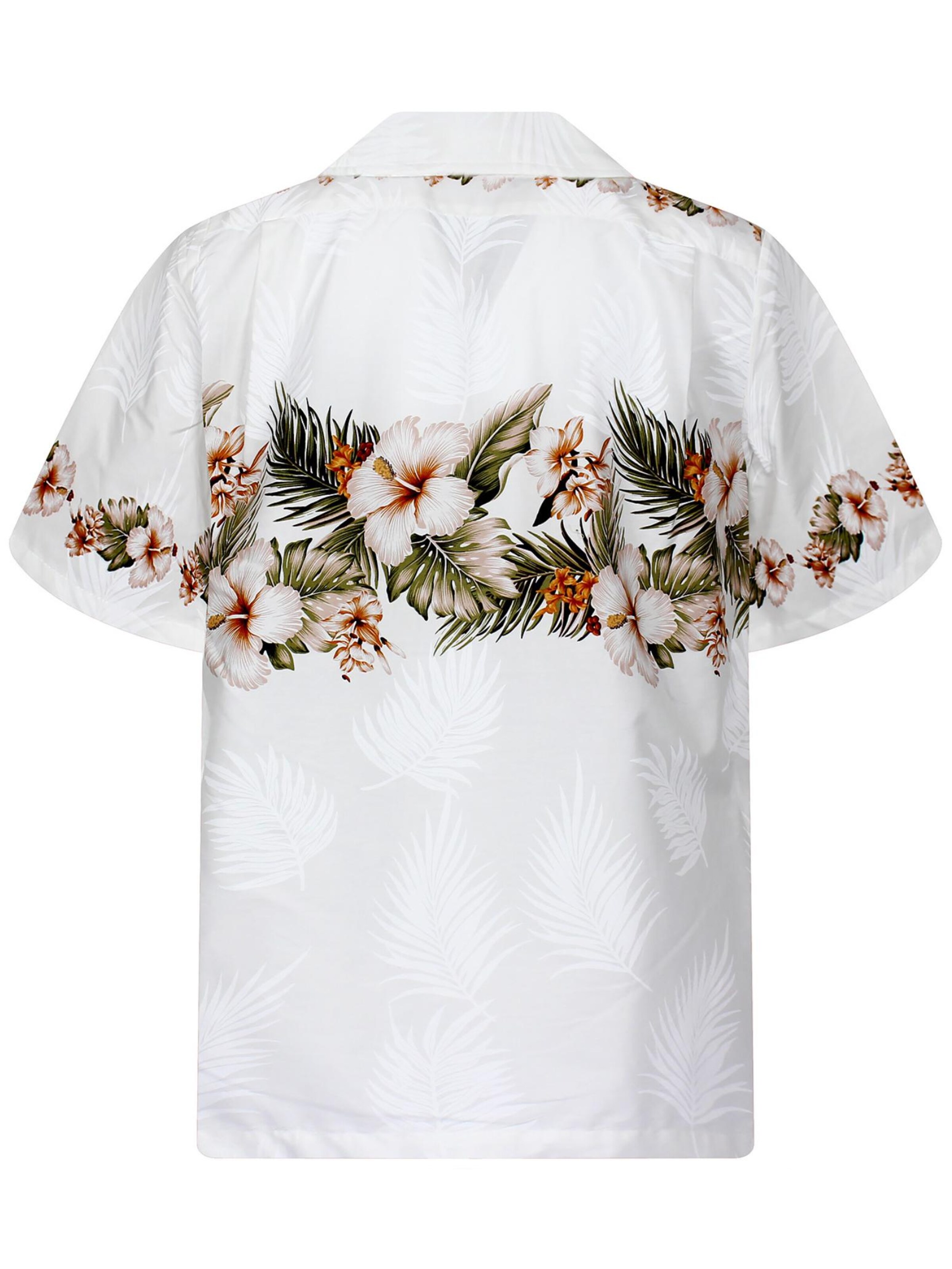 Pacific Legend Regular Fit Hemd 'Blumen'‌‌‌‌‌‌‌ in Weiß