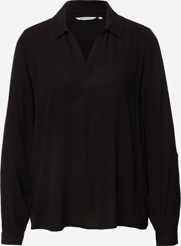 TOM TAILOR DENIM Blouse in Black: front