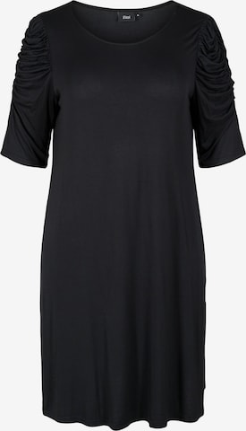 Zizzi Dress 'Efine' in Black: front