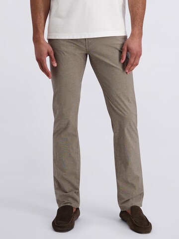 Regular Pantalon chino 'Lyon' PIERRE CARDIN en beige : devant