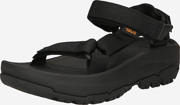 TEVA Pohodni sandali | črna barva: sprednja stran