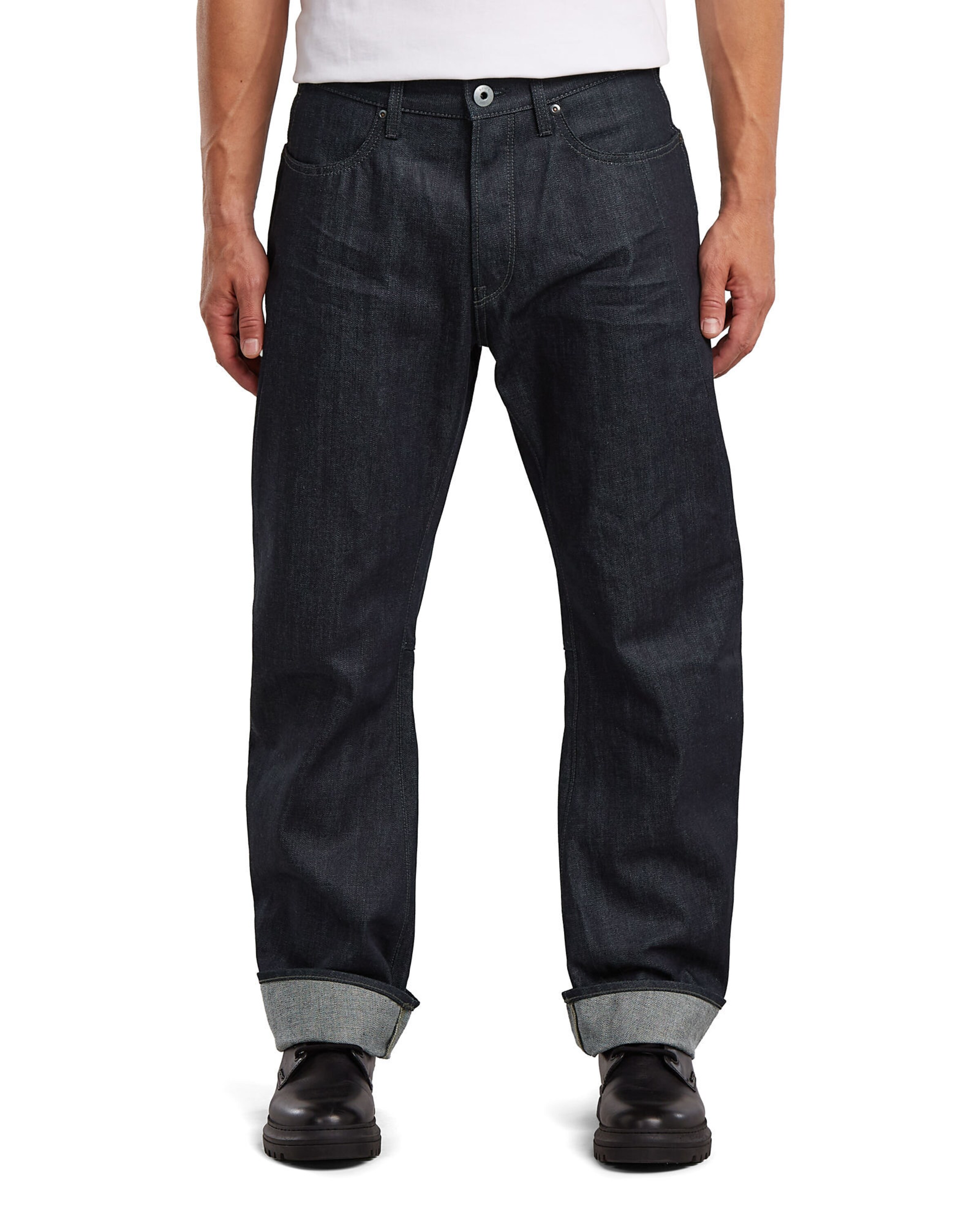 G-STAR Loosefit Jeans 'Anatomic' in Blauw: voorkant