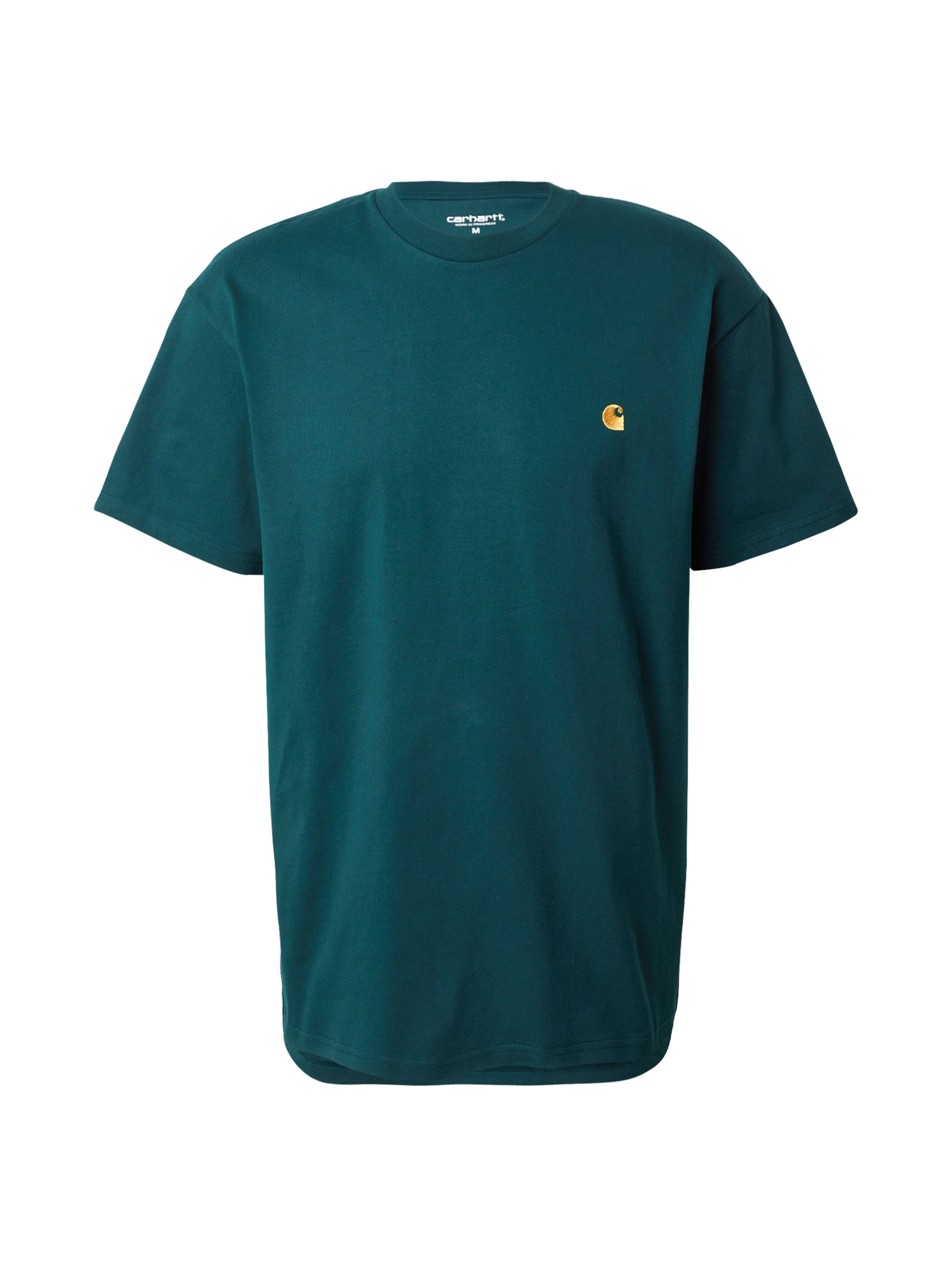 Carhartt WIP Póló 'Chase' - zöld: elől