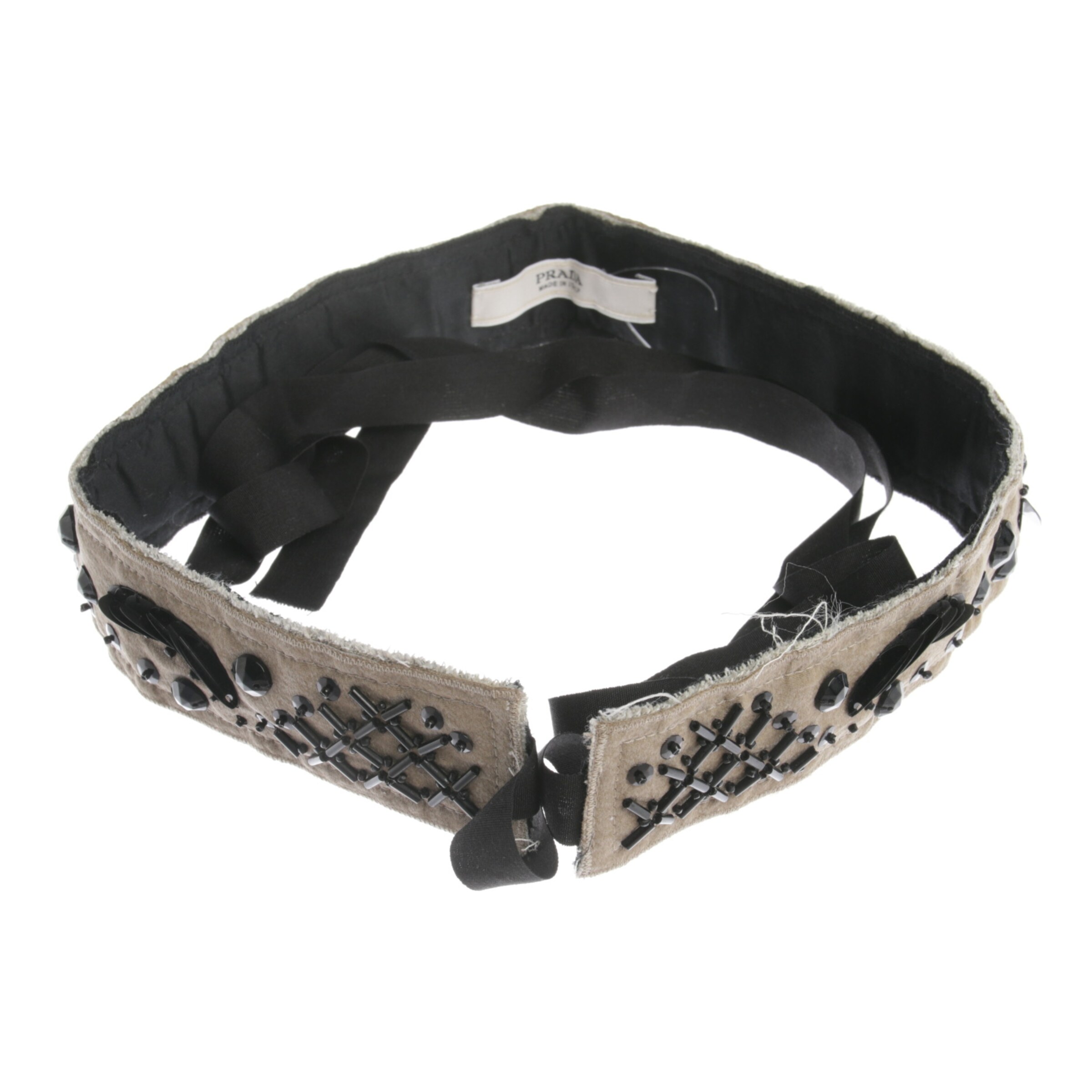 PRADA Gürtel XS-XL in Braun: Vorderseite