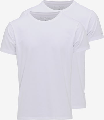 BRUNO BANANI Shirt 'Henderson' in Wit: voorkant