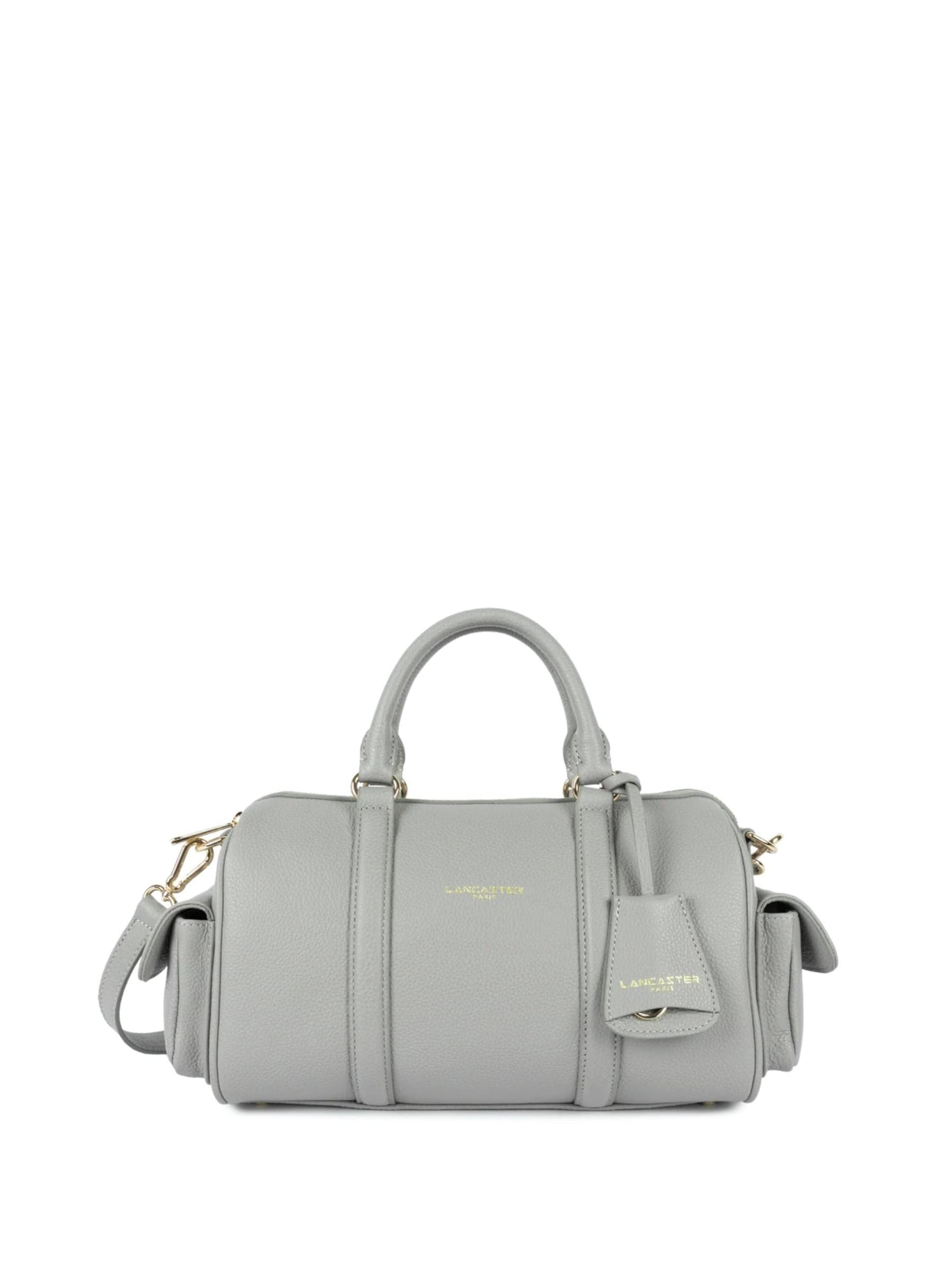 Sacs à main 'Lancaster Sac polochon Zippé M Milano Ana Gris' LANCASTER Paris en gris : devant