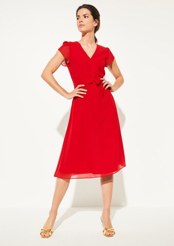 COMMA Kleid in Rot