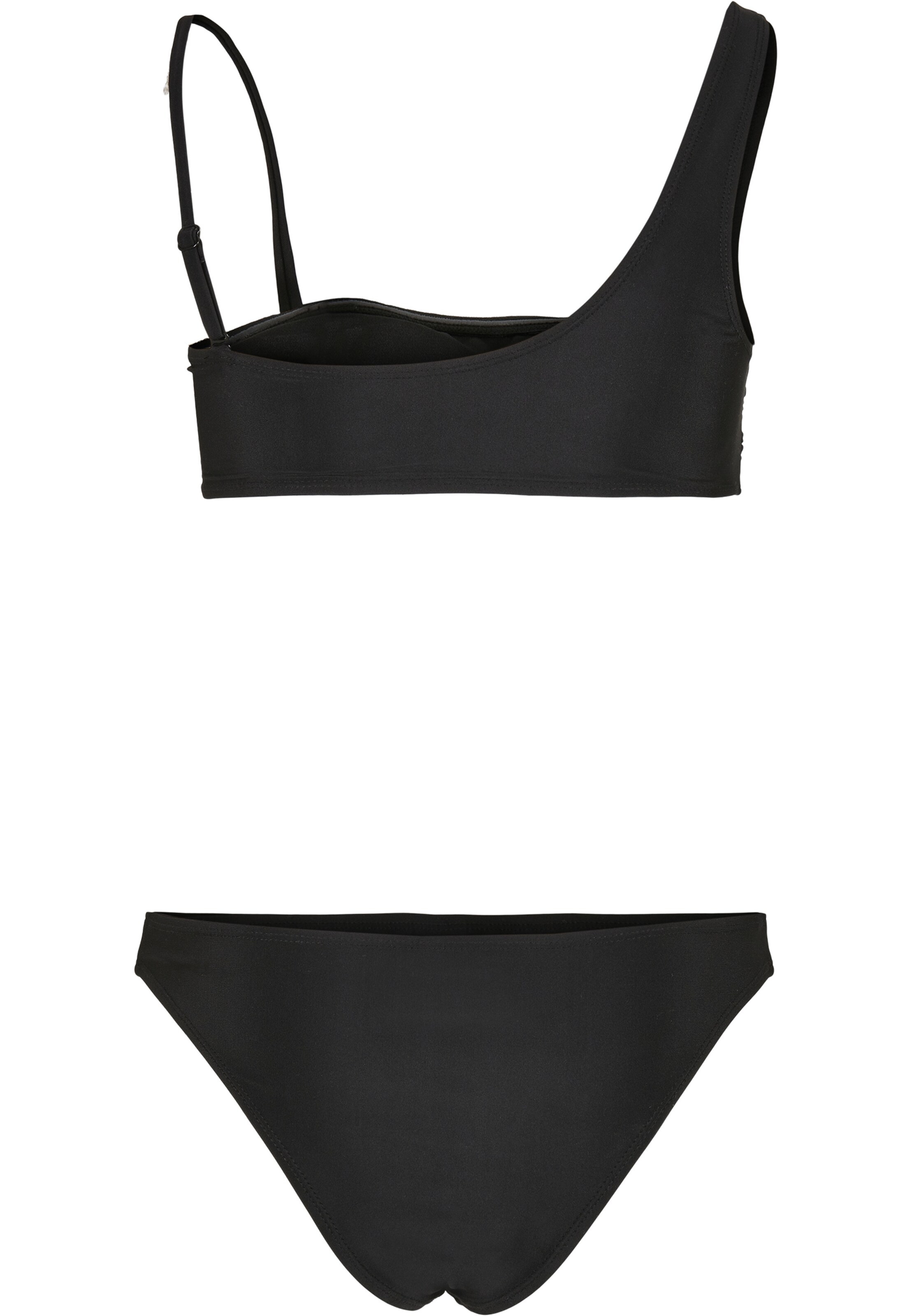 juoda Urban Classics Biustjė Bikinis