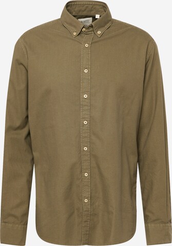 Chemise business ETERNA en vert : devant