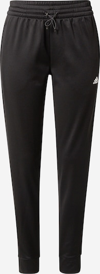 ADIDAS PERFORMANCE Workout Pants in Black / White, Item view