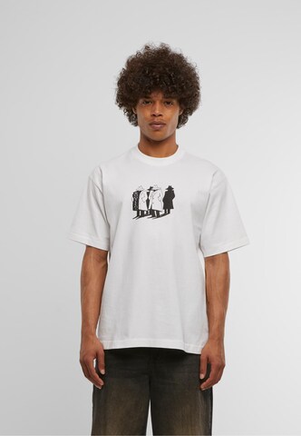 MARKET T-Shirt 'Call My Dealer' in Weiß