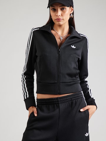 ADIDAS ORIGINALS Kardigán 'FIREBIRD' - Čierna: predná strana