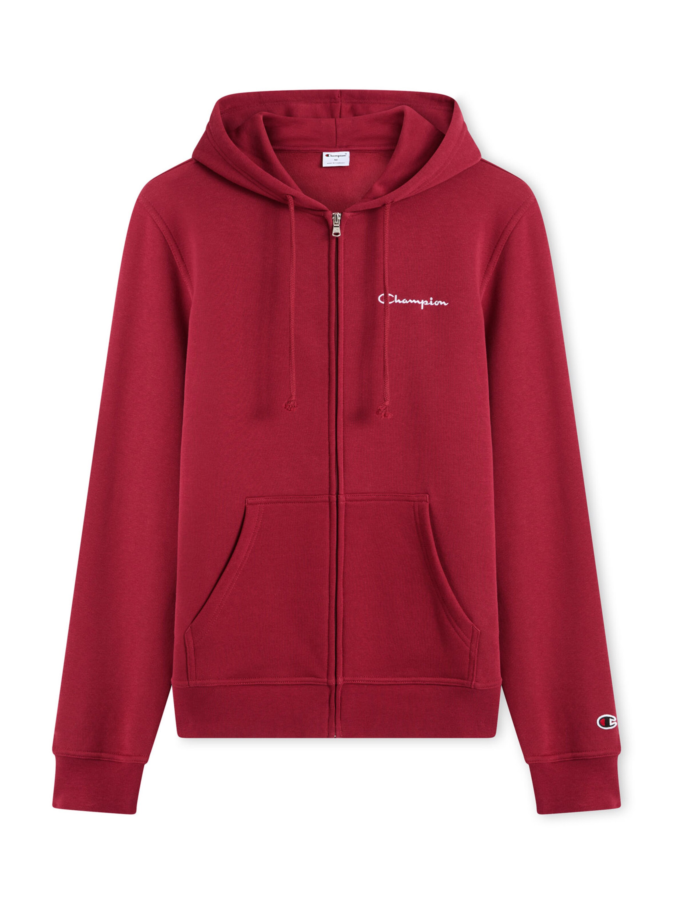 Champion Sweatjacke in Rot: Vorderseite