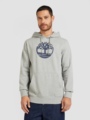 TIMBERLAND Sweatshirt in Grijs: voorkant