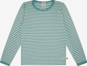 loud + proud Shirt 'Interlock' in Grün: Vorderseite