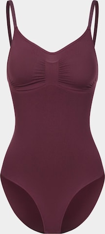 cfab Shaping bodysuit 'Bodysuit Sculpting Shapewear mit Slip' in Red: front