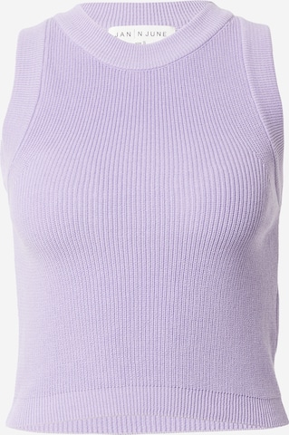 JAN 'N JUNE Sweater 'GARDA' in Purple: front