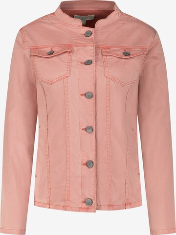 October Between-Season Jacket in Pink: front