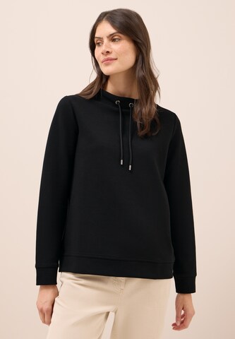 CECIL Sweatshirt in Black: front