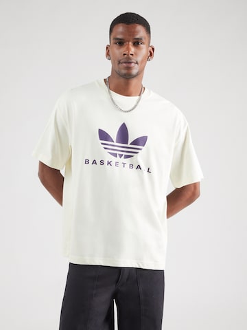 ADIDAS ORIGINALS - Camiseta en blanco: frente