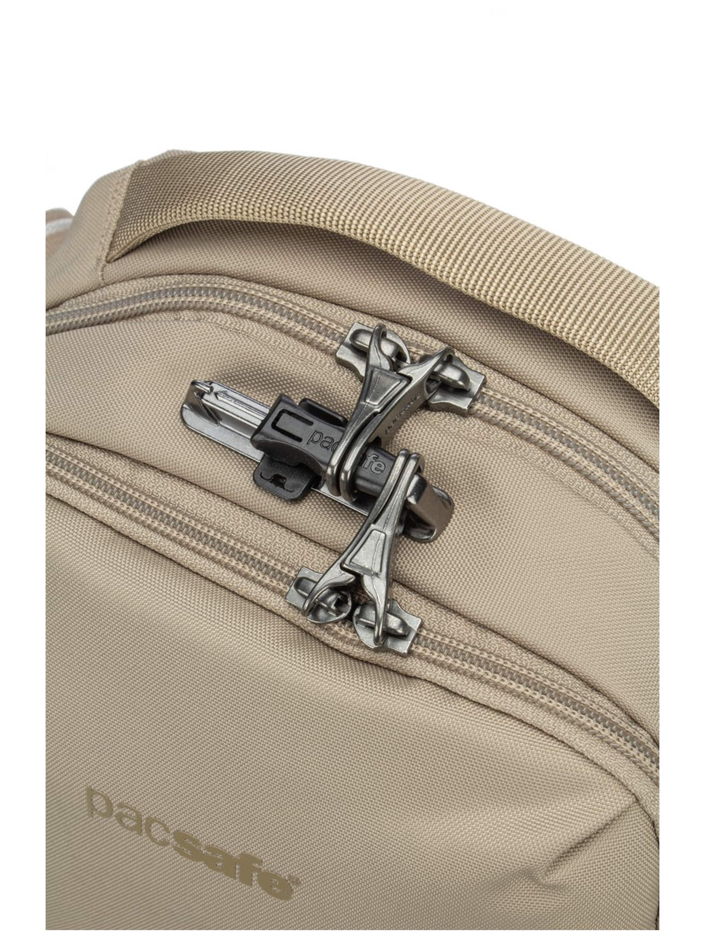 Pacsafe Umhängetasche 'Tour' in Beige