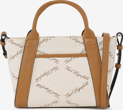 Karl Lagerfeld Kabelka 'Ville' - krémová / velbloudí, Produkt