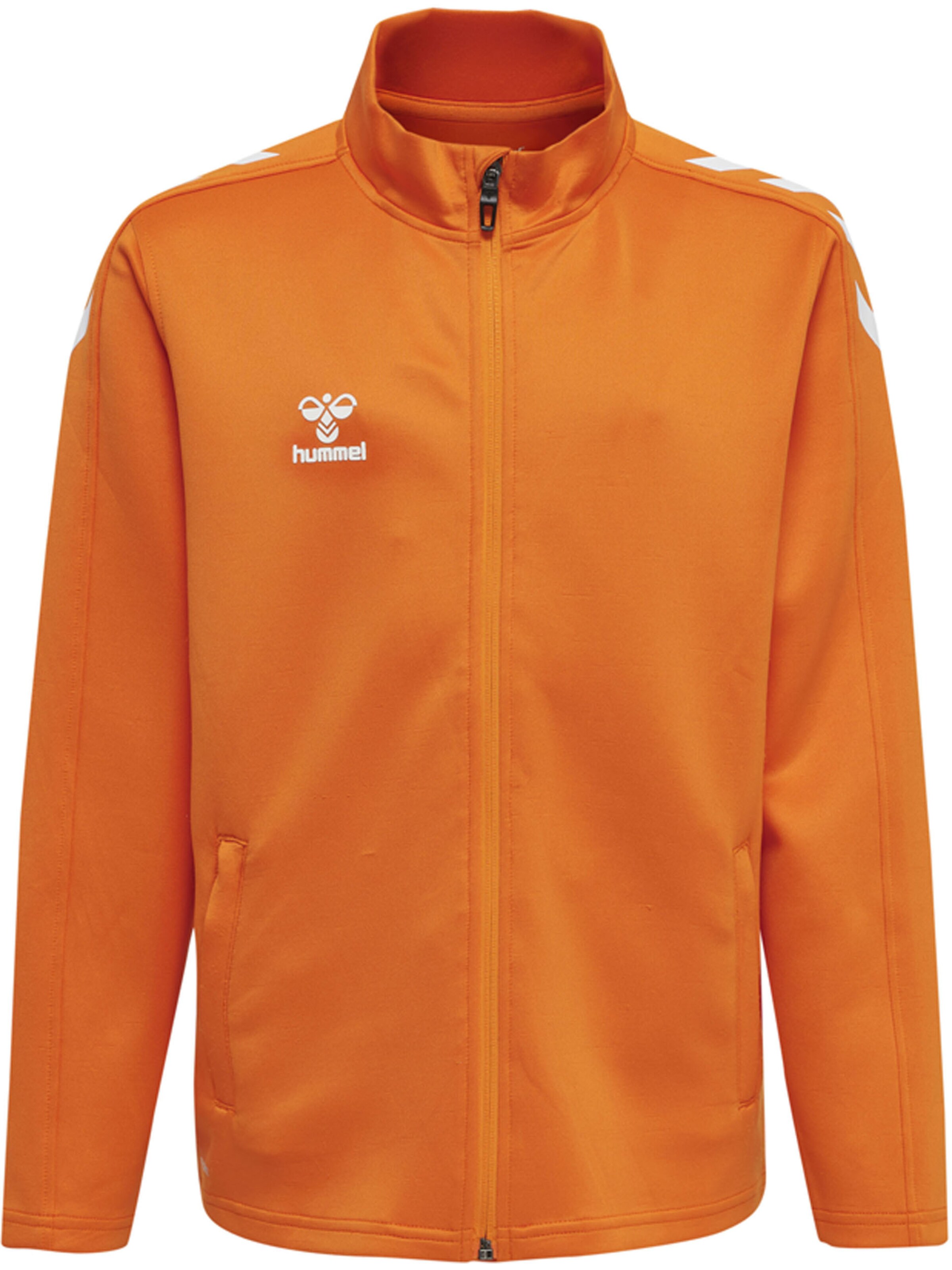 Hummel Sportsweatjacke 'Core Xk Poly' in Orange: Vorderseite