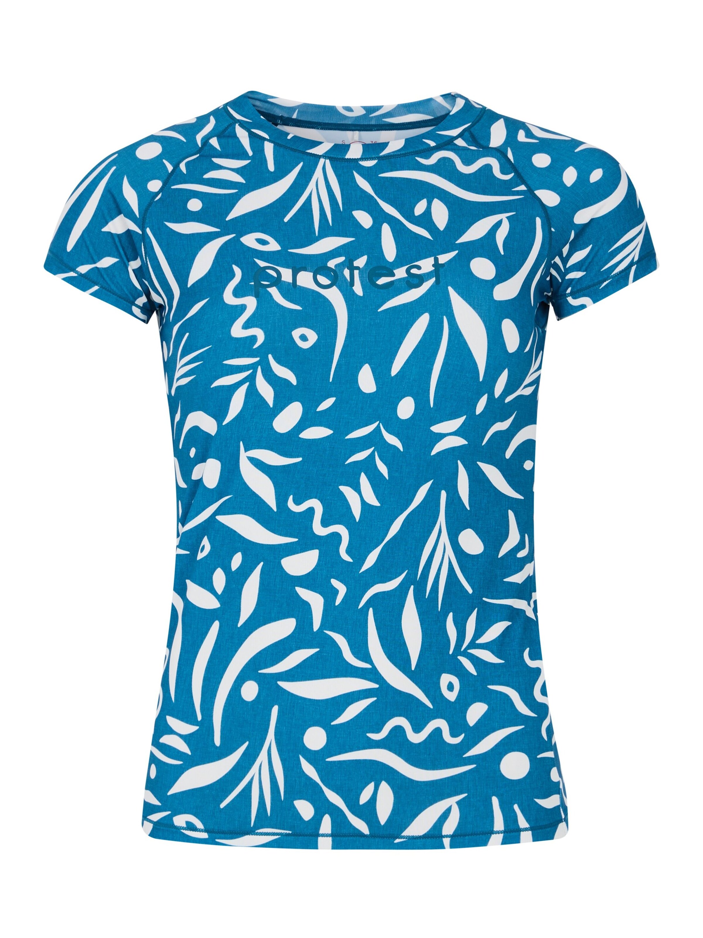 PROTEST Funktionsshirt 'PRTGwain' in Blau: Vorderseite