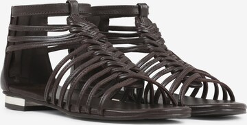 BRONX Sandalen met riem ' New-Alys ' in Bruin