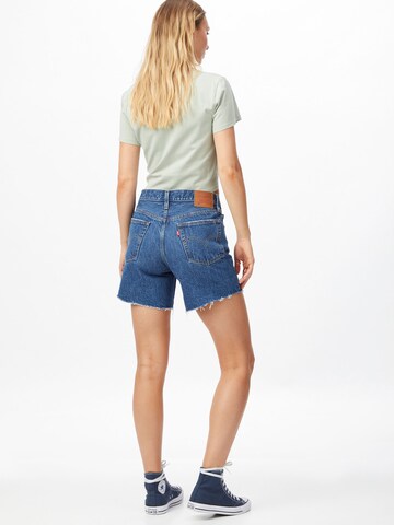 LEVI'S ® Regular Jeans '501 Rolled Short' in Blue