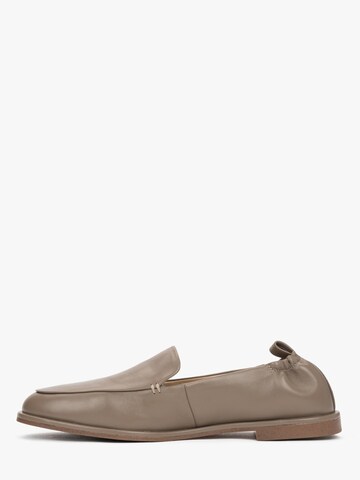 Mocassin Estro en vert : devant
