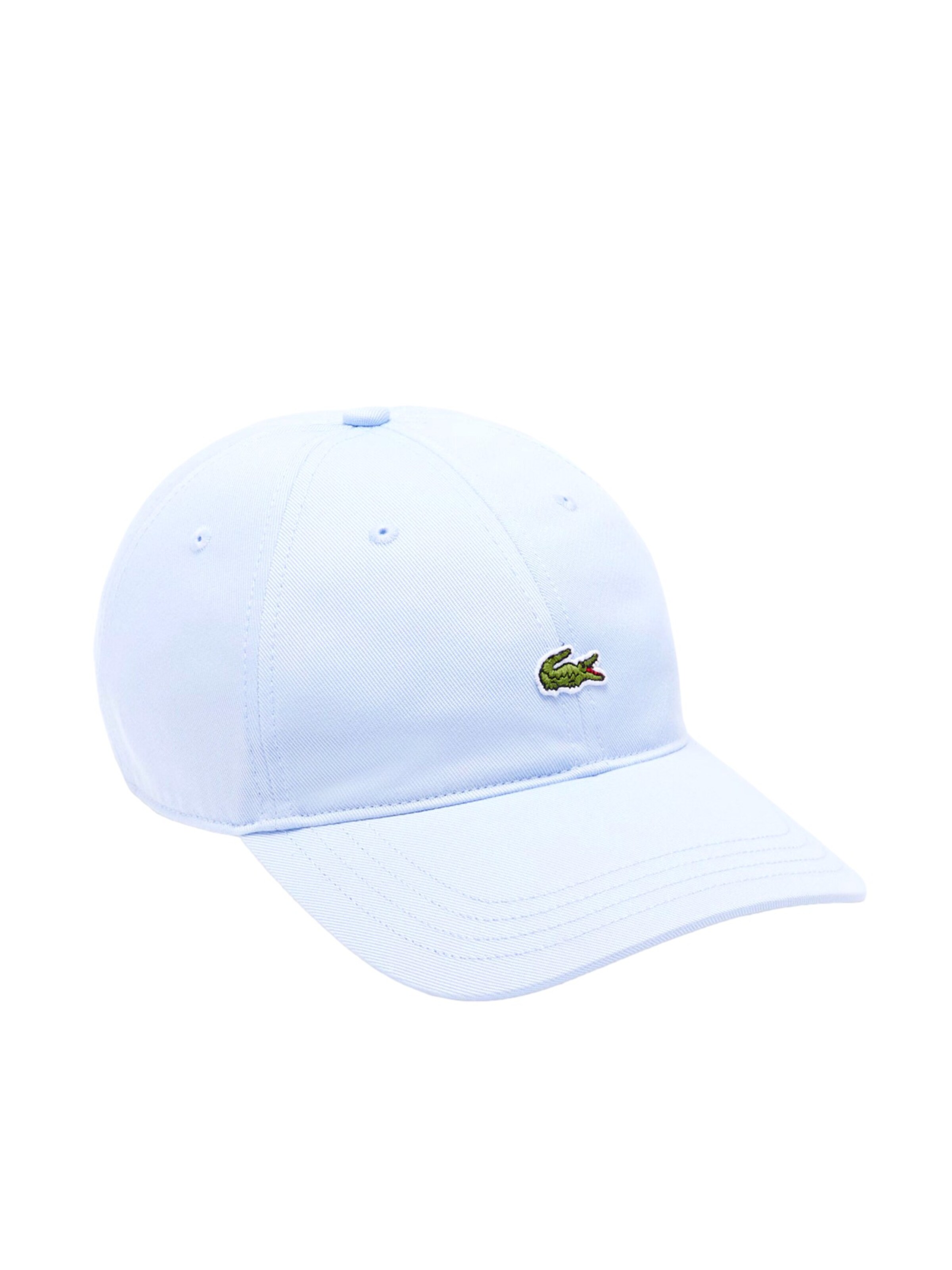 Casquette LACOSTE en bleu : devant