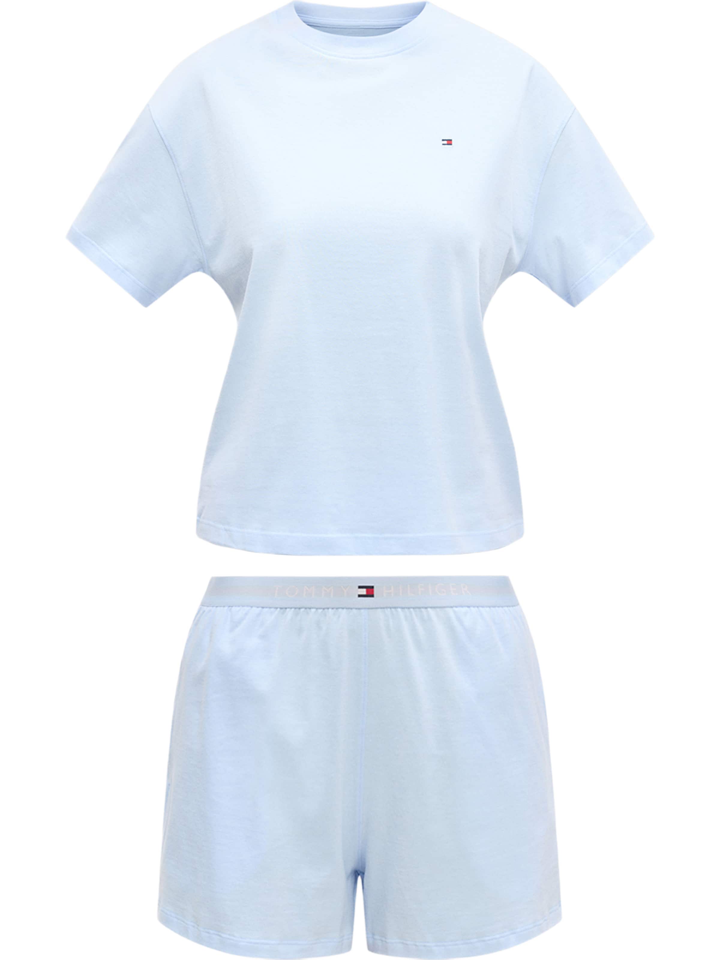 Tommy Hilfiger Underwear Korte pyjama in Blauw: voorkant