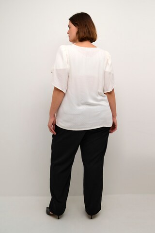 KAFFE CURVE Blouse 'Mirana' in Wit