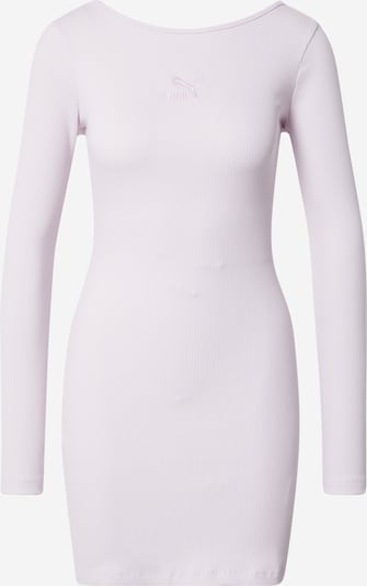 PUMA Robe 'Classics Ribbed' en violet pastel, Vue avec produit