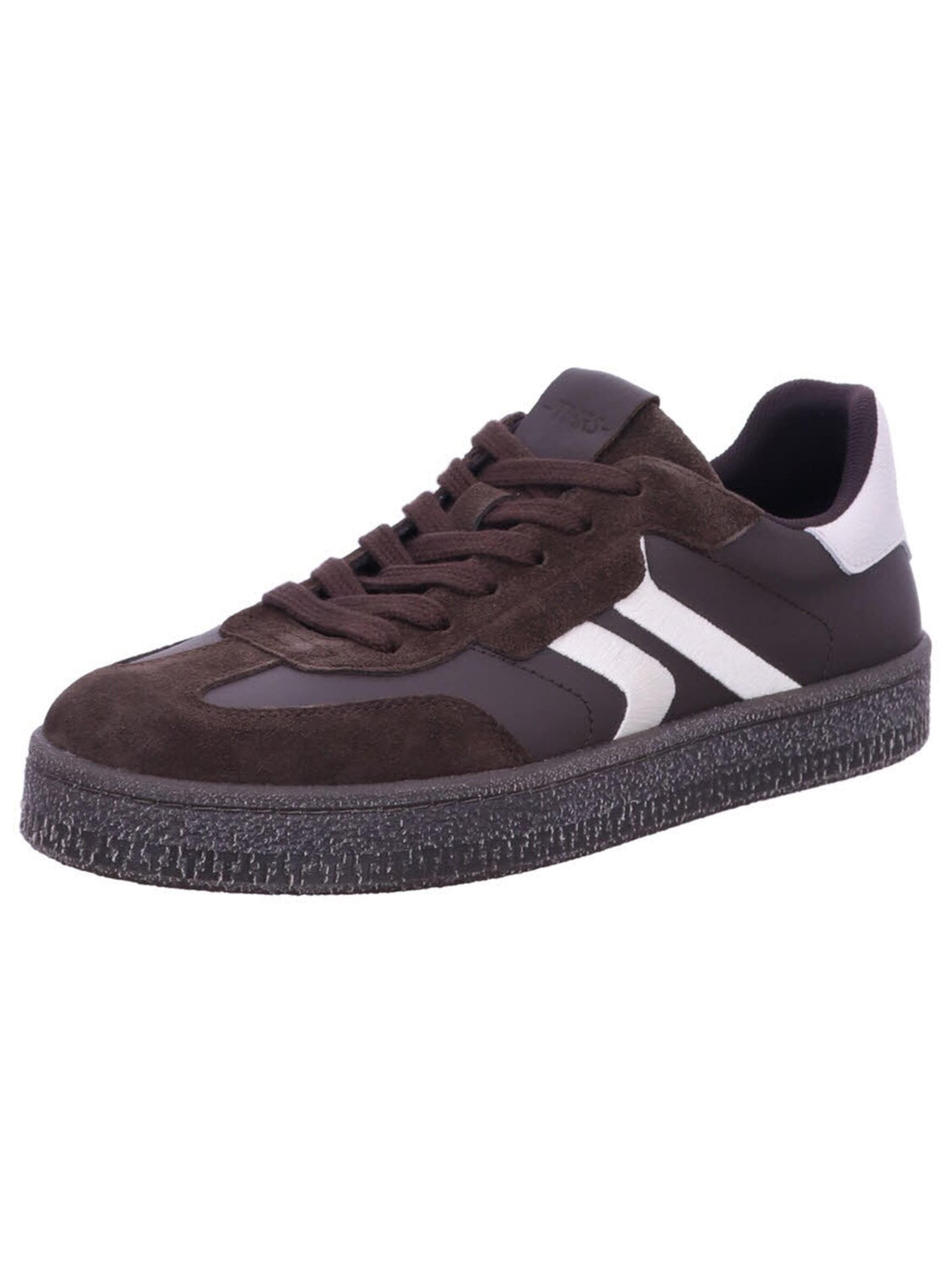 Tamaris Platform trainers in Brown: front